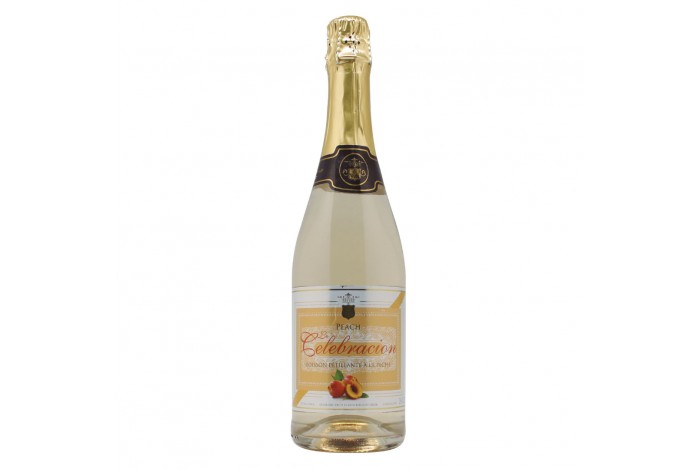 Le Celebración Peach 0,75L - Nealkoholický šumivý drink 0,0% alk.