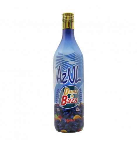 Dama de Baza Blue 1,0L - Koktejlový sirup s příchutí lesních plodů 0,0% alk.