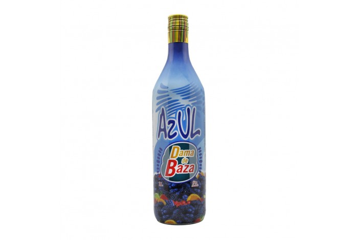 Dama de Baza Blue 1,0L - Koktejlový sirup s příchutí lesních plodů 0,0% alk.
