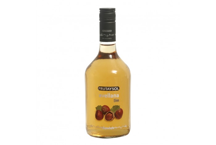 FRUTAYSOL Hazelnut 0,70L - Nealkoholický likér s příchutí lískového ořechu 0,0% alk.