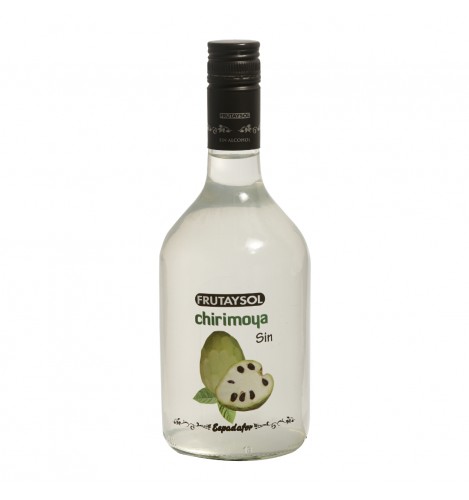 FRUTAYSOL Chirimoya 0,70L - Nealkoholický likér s příchutí čerimoje 0,0% alk.