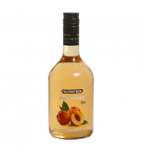 FRUTAYSOL Peach 0,70L - Nealkoholický likér s příchutí broskve 0,0% alk.