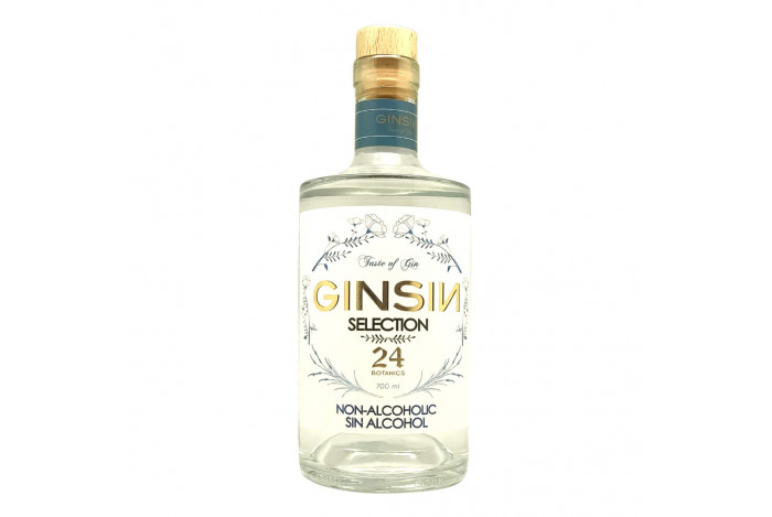 GINSIN SELECTION 24 Botanics 0,70L - Nealkoholický prémiový bezlepkový destilát 0,0% alk.