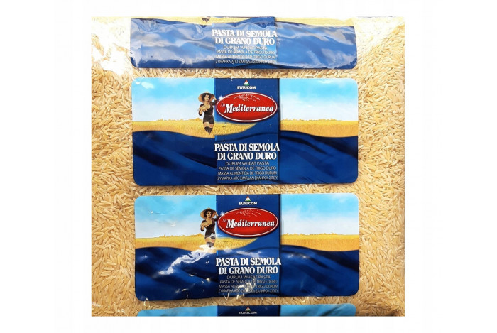Těstoviny ve tvaru rýže Mediterranea 5kg