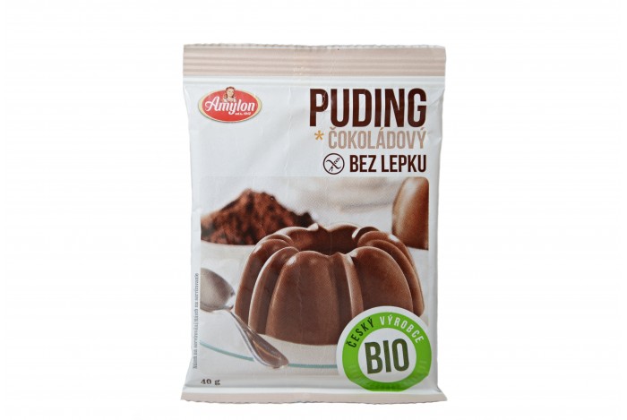 Čokoládový Bio pudink bez lepku 40g