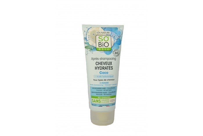 Kondicionér hydratační kokos a kyselina hyaluronová Bio 200ml