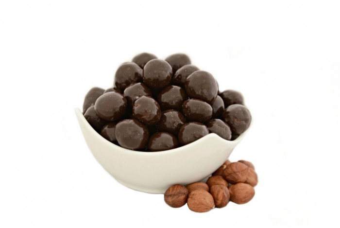 Lískovce v hořké čokoládě 1000g