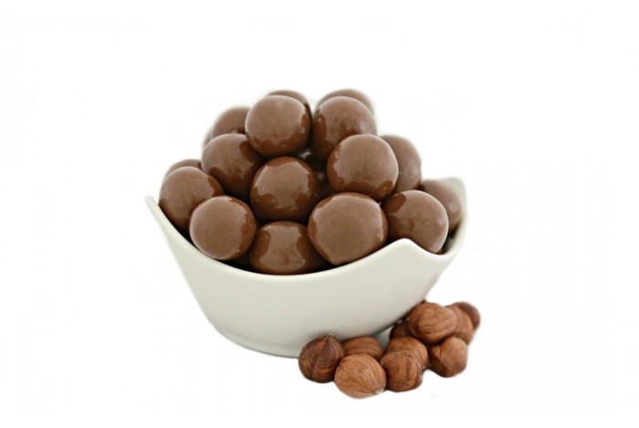 Lískovce v mléčné čokoládě 1000g