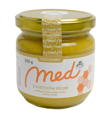 Med s květovým pylem 250g