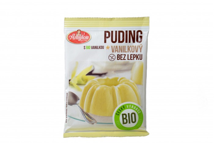 Vanilkový bio pudink bez lepku 40g